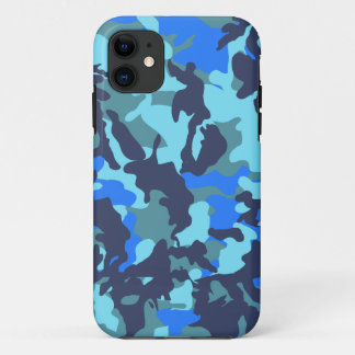 Capa Para iPhone Da Case-Mate Camuflagem azul