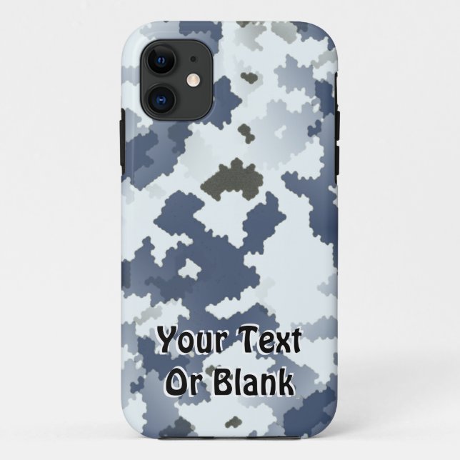 Capa Para iPhone Da Case-Mate Camuflagem de inverno (Verso)