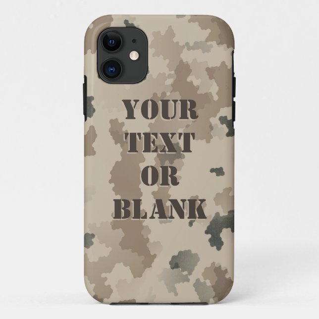 Capa Para iPhone Da Case-Mate Camuflagem do Deserto (Verso)