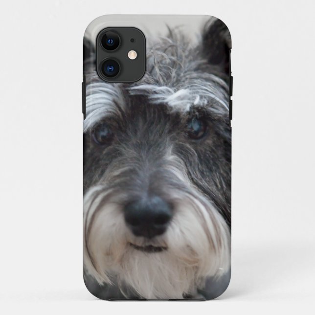 Capa Para iPhone Da Case-Mate Cão Schnauzer (Verso)