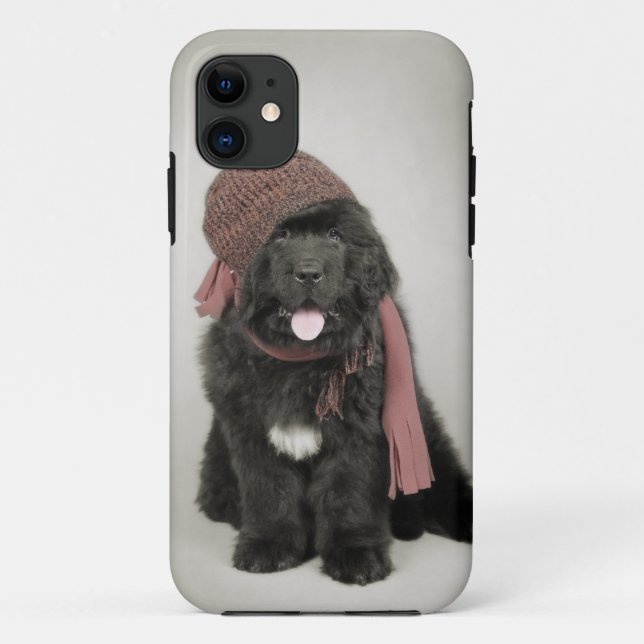 Capa Para iPhone Da Case-Mate Cãozinho da Terra Nova (Verso)