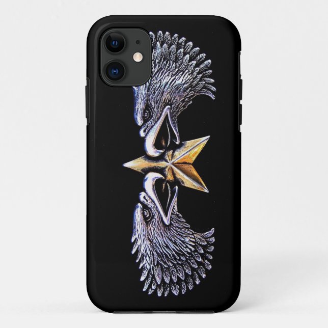 Capa Para iPhone Da Case-Mate Capa de iPhone 5 Águia & Estrela (Verso)