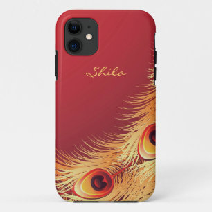 Capa Para iPhone Da Case-Mate Capa de iPhone 5 com Pena de Pavão