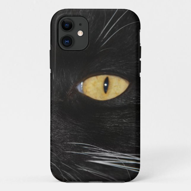 Capa Para iPhone Da Case-Mate Capa de iPhone 5 gato preto (Verso)