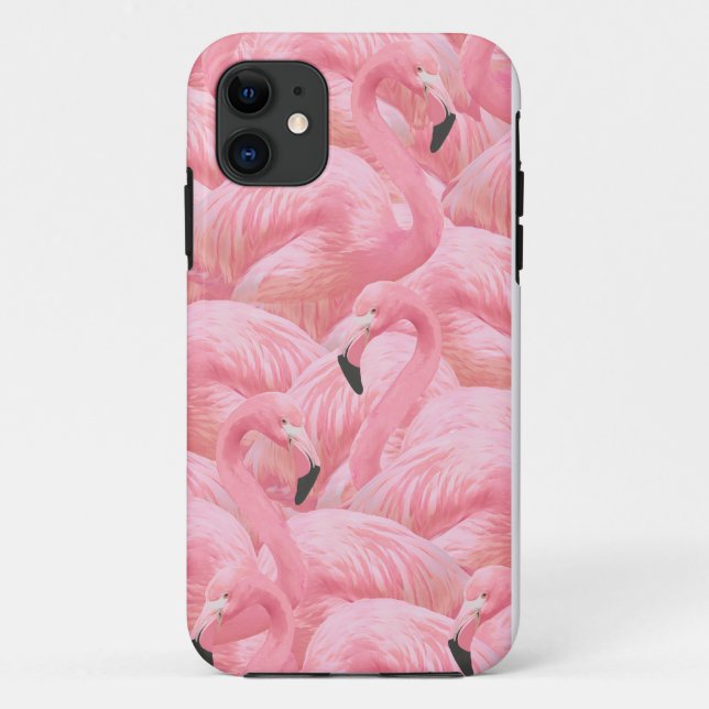 Capa Para iPhone Da Case-Mate Capa de telefone da febre do flamingo (Verso)