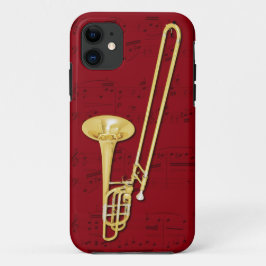 Capa Para iPhone Da Case-Mate Capa de telefone do Trombone (baixo). Cor da