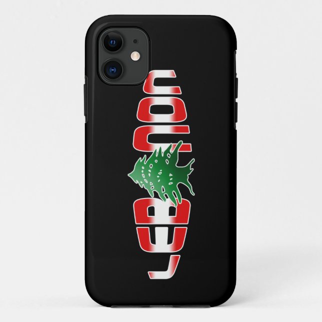 Capa Para iPhone Da Case-Mate Capa do iPhone 5 do Líbano (Verso)
