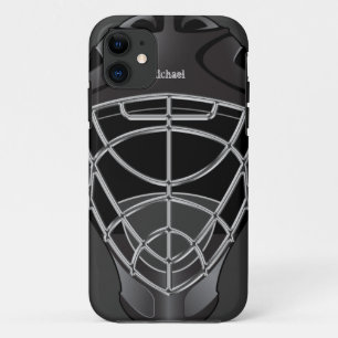 Capa Para iPhone Da Case-Mate Capacete do Goalie do hóquei