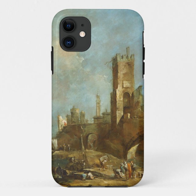 Capa Para iPhone Da Case-Mate Capriccio de um porto (Verso)