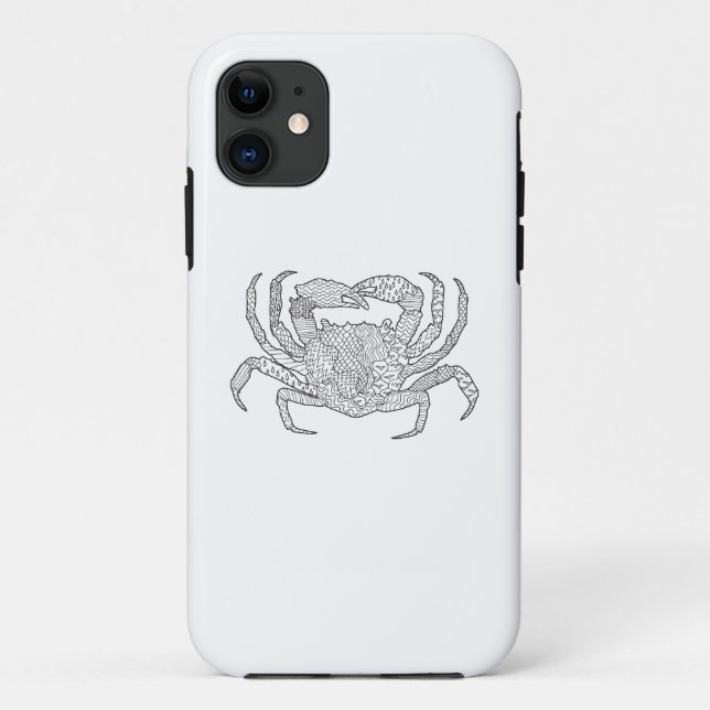 Capa Para iPhone Da Case-Mate Caranguejo de Zendoodle (Verso)