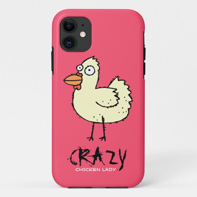 Capa Para iPhone Da Case-Mate Caricatura de Galinha Louca (Verso)