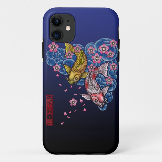 Capa Para iPhone Da Case-Mate Carp sakura (Verso)