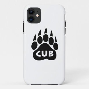 Capa Para iPhone Da Case-Mate Carregue o caso do iPhone 5 de "Cub" da pata do