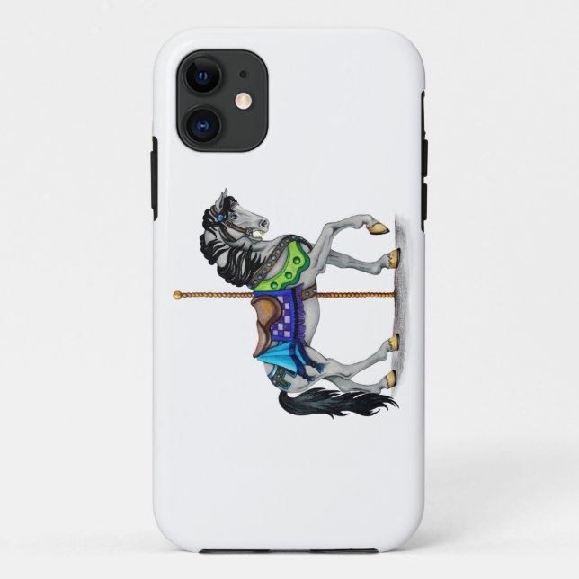 Capa Para iPhone Da Case-Mate Carrossel Horse (Verso)