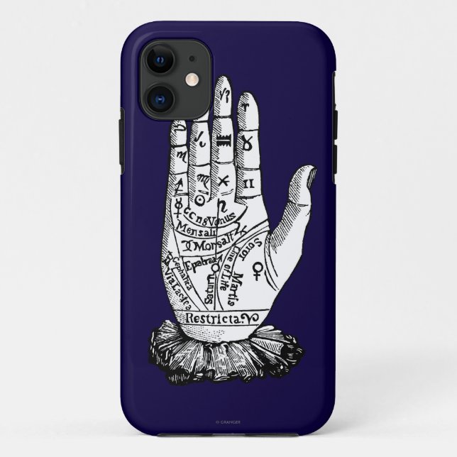 Capa Para iPhone Da Case-Mate Carta do Palmistry, 1885 (Verso)
