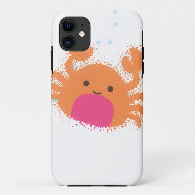 Capa Para iPhone Da Case-Mate Cartum Laranja (Verso)