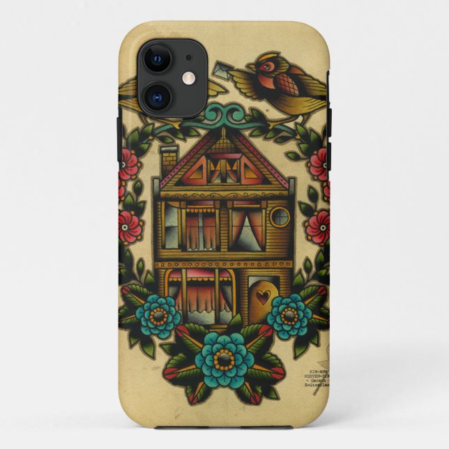 Capa Para iPhone Da Case-Mate casa doce home (Verso)