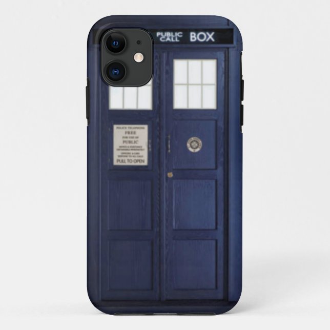 Capa Para iPhone Da Case-Mate CASE iPhone 5 “POLICE BOX " (Verso)