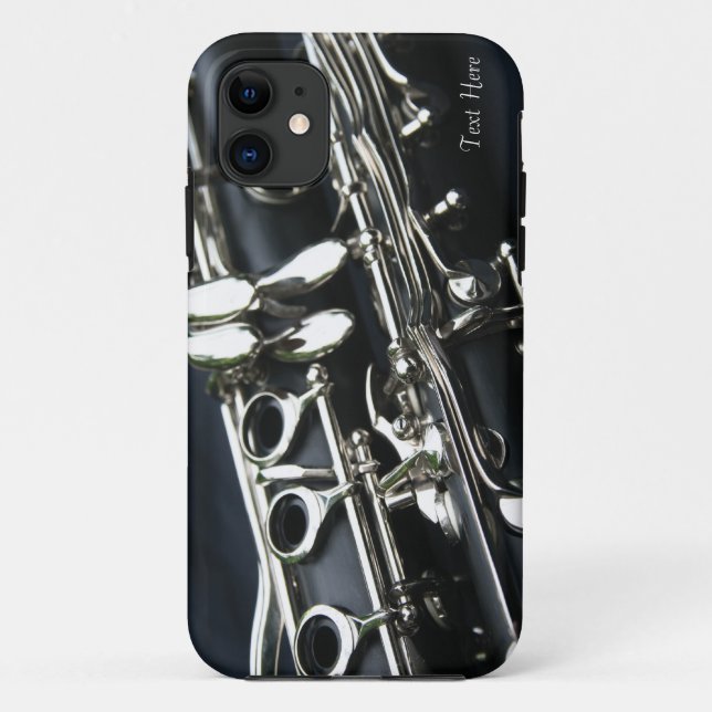 Capa Para iPhone Da Case-Mate Caso bonito do iPhone 5 do clarinete (Verso)
