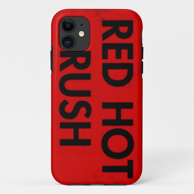 Capa Para iPhone Da Case-Mate Caso Casemate Red Hot Rush iPhone 5 (Verso)