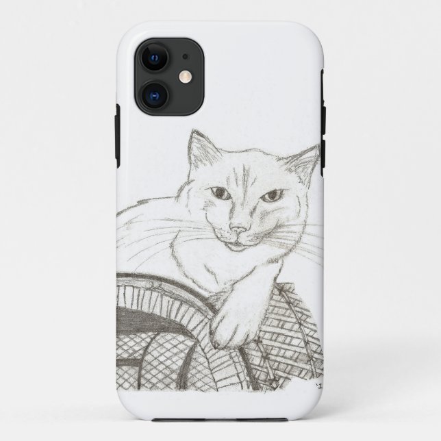 Capa Para iPhone Da Case-Mate Caso Cat Ragdoll Portrait iPhone 5 (Verso)