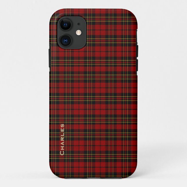 Capa Para iPhone Da Case-Mate Caso Clan Brodie Tartan Xadrez iPhone 5 (Verso)