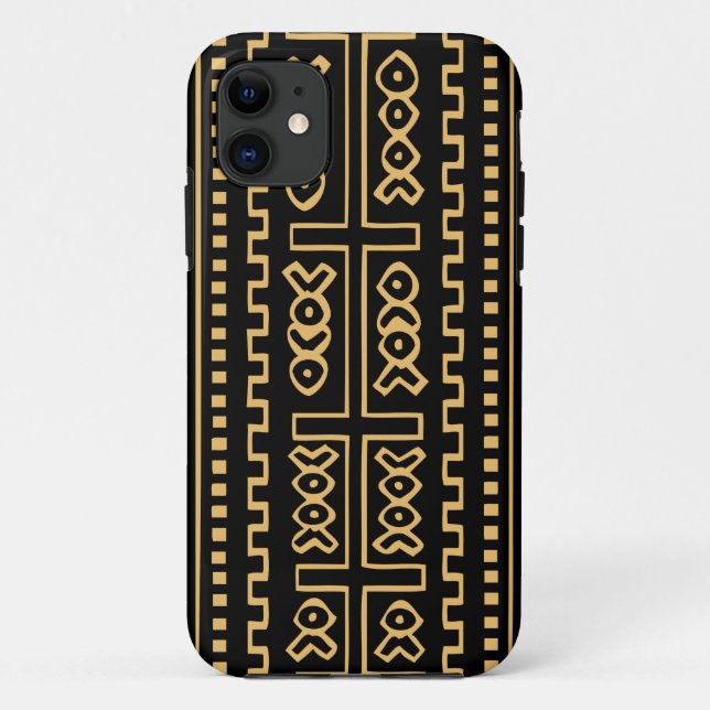 Capa Para iPhone Da Case-Mate Caso da forma de pano da lama (Verso)