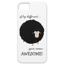 Capa Para iPhone Da Case-Mate Caso da ilustração das ovelhas negras