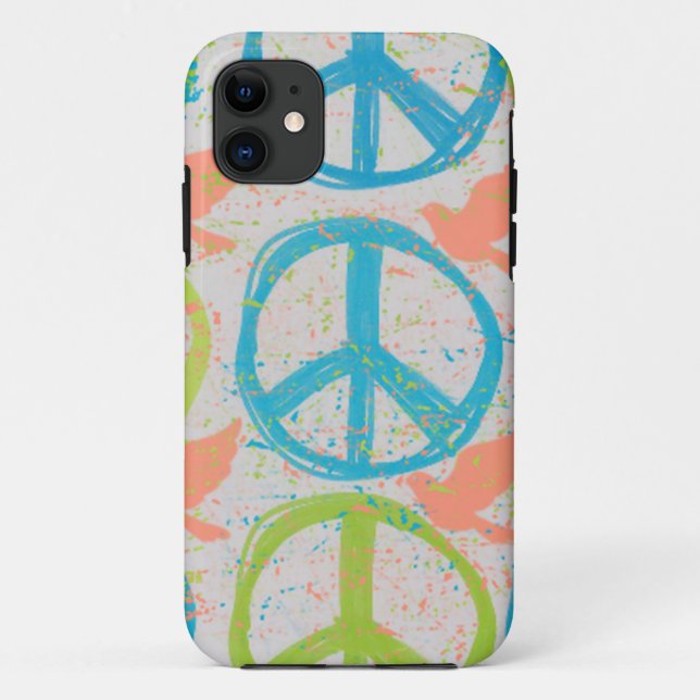 Capa Para iPhone Da Case-Mate Caso da paz iphone4 (Verso)