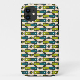 Capa Para iPhone Da Case-Mate Caso de Creme Preto Verde Teal Tribal iPhone 5/5 s