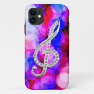 Capa Para iPhone Da Case-Mate Caso de Gclef da música
