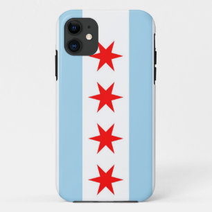 Capa Para iPhone Da Case-Mate Caso de IPhone 5 com a bandeira de Chicago,