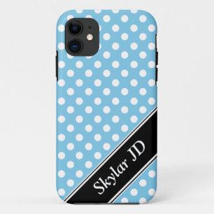 Capa Para iPhone Da Case-Mate Caso de iPhone 5 personalizado com Bolinhas Azul C