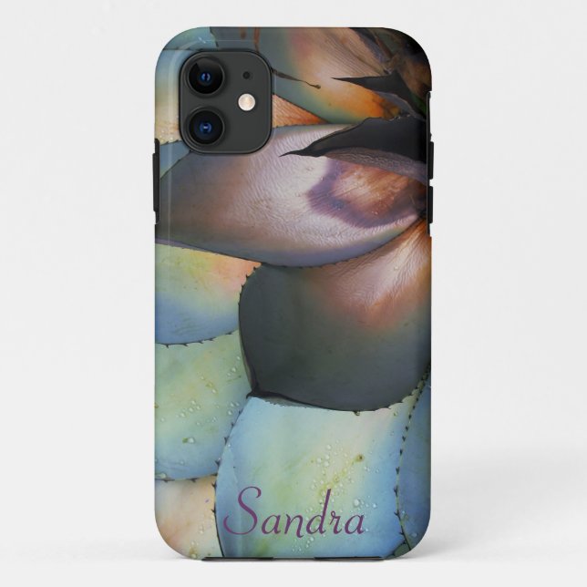 Capa Para iPhone Da Case-Mate Caso de iPhone 5 Suculente do Blue Agave *personal (Verso)
