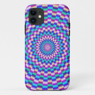 Capa Para iPhone Da Case-Mate Caso de Links Circulares Azuis e Rosa do iPhone 5