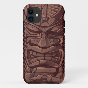 Capa Para iPhone Da Case-Mate Caso de madeira de Iphone 5 da escultura do Totem