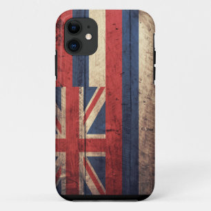Capa Para iPhone Da Case-Mate Caso de madeira velho do iPhone 5 da bandeira de