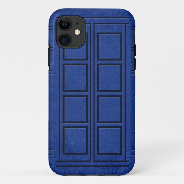 Capa Para iPhone Da Case-Mate Caso do Diário iPhone 5 Blue Police Box (Verso)