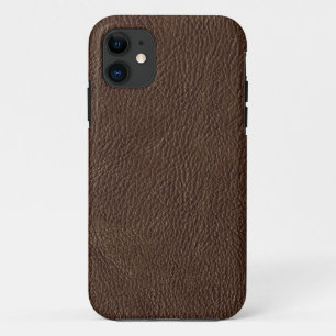 Capa Para iPhone Da Case-Mate Caso do Faux Brown Leather iPhone 5s