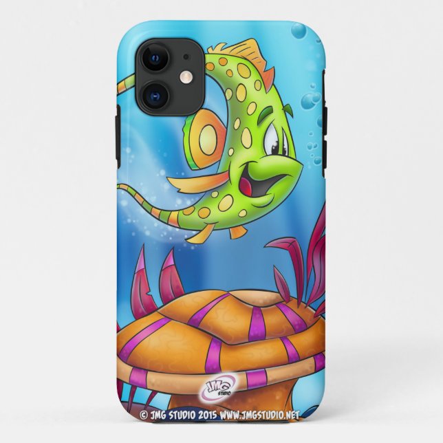 Capa Para iPhone Da Case-Mate caso do FriendFish iPhone 5 (Verso)