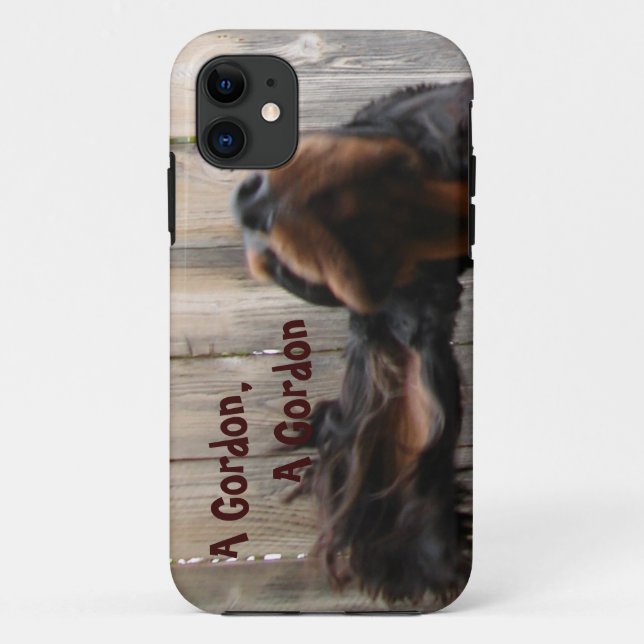 Capa Para iPhone Da Case-Mate Caso do Gordon Setter Painting iPhone 5 (Verso)