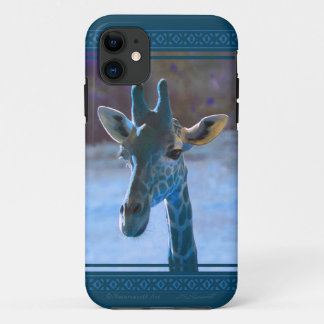 Capa Para iPhone Da Case-Mate Caso do iPhone5 Blue Giraffe