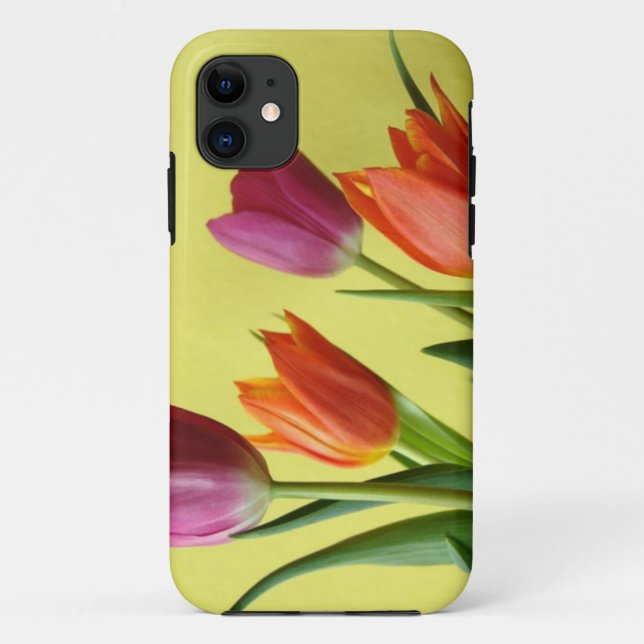 Capa Para iPhone Da Case-Mate Caso do iPhone5 Tulips (Verso)