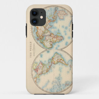 Capa Para iPhone Da Case-Mate Caso do iPhone 5/5s do mapa do mundo [do vintage]