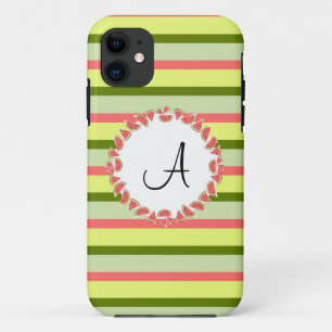 Capa Para iPhone Da Case-Mate Caso do iPhone 5 Clássico de Stripe de Melancia
