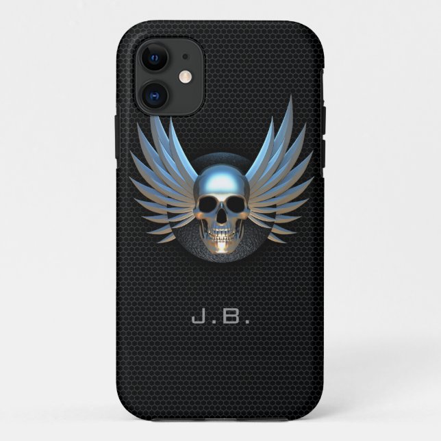 Capa Para iPhone Da Case-Mate Caso do iPhone 5 com cabeça de asa azul (Verso)