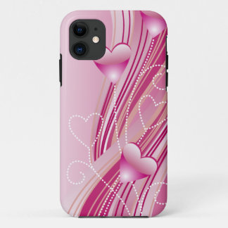 Capa Para iPhone Da Case-Mate Caso do iPhone 5 Corações Rosa