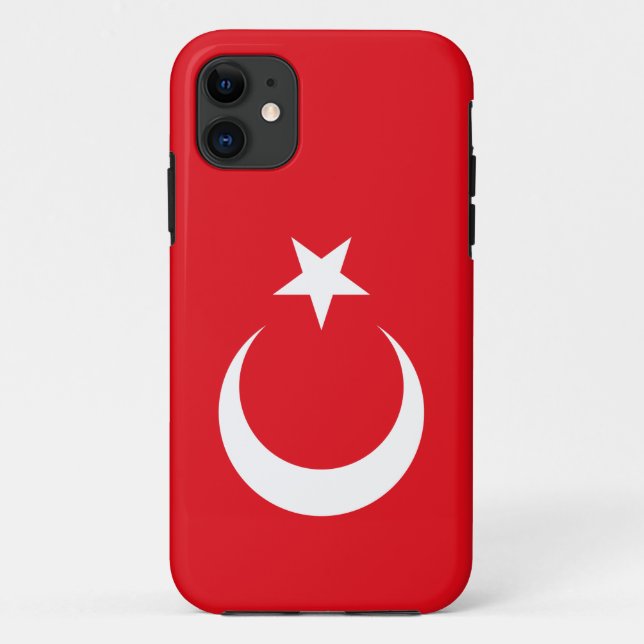 Capa Para iPhone Da Case-Mate Caso do iphone 5 da bandeira de Turquia (Verso)
