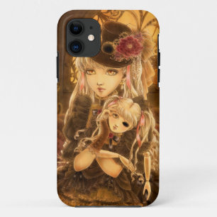 Capa Para iPhone Da Case-Mate Caso do iPhone 5 da cara da boneca de Steampunk