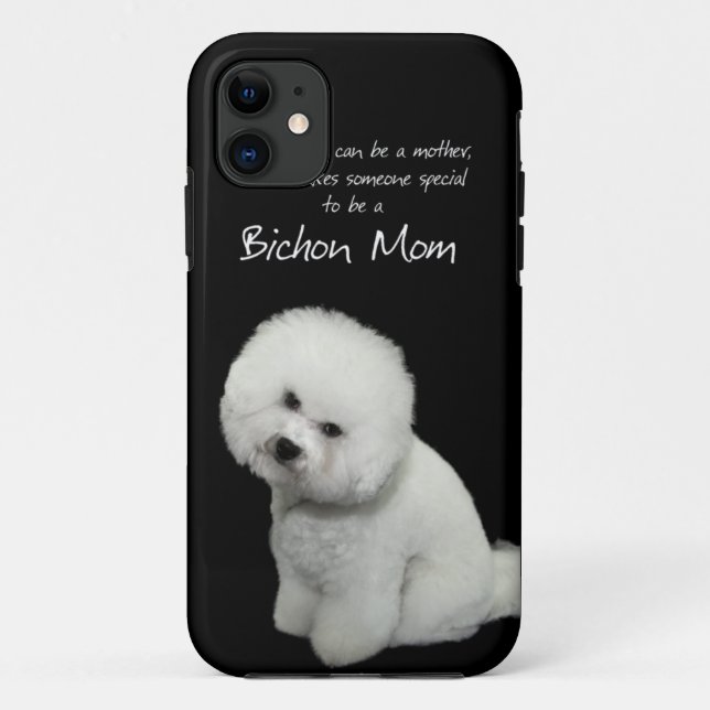Capa Para iPhone Da Case-Mate Caso do iPhone 5 da mamã de Bichon (Verso)